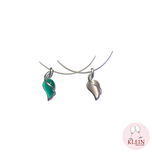 Load image into Gallery viewer, Klein Designer Stainless Steel &amp; Crystal Necklace for Women : Boomerang White