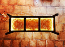Charger l&#39;image dans la galerie, Bar Cristal ambre et acier : Manhattan New Edition
