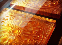 Charger l&#39;image dans la galerie, Bar Cristal ambre et acier : Manhattan New Edition
