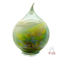 Load image into Gallery viewer, Polychrome Crystal Ball Lamp &quot;Flame&quot; Collection Maison Klein 54120 Baccarat France
