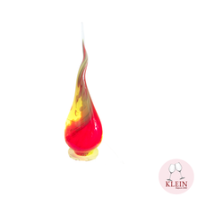 Load image into Gallery viewer, Polychrome Flame Lamp Crystal Red Green
