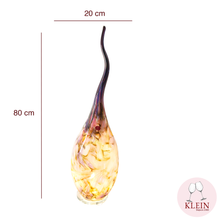 Load image into Gallery viewer, lampe flamme cristal couleur géante
