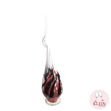 Load image into Gallery viewer, Polychrome Flame Lamp in crystal and enamels
