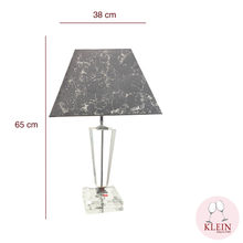 Load image into Gallery viewer, Flat side cut crystal lamp
