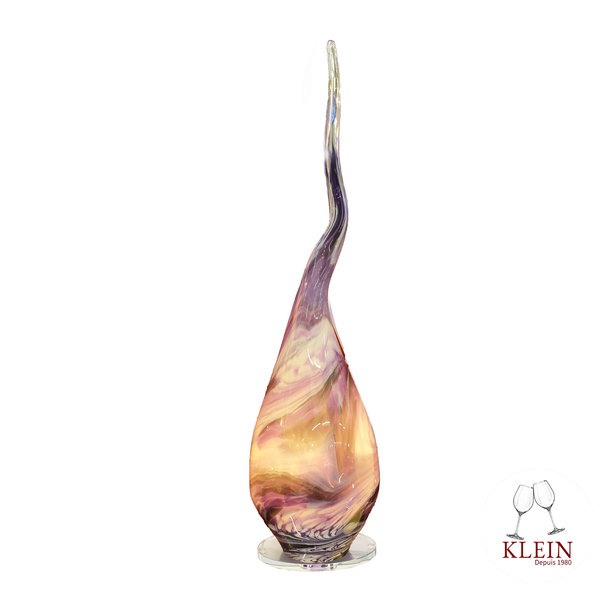 Lampe Flamme violette allumée