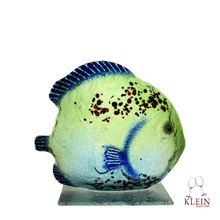 Load image into Gallery viewer, Sculpture Collection Flare &quot;Poisson Vert Bleu&quot;
