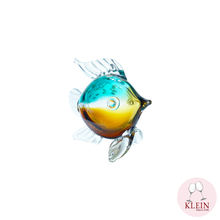 Charger l'image dans la galerie, Sculpture Cristal Poisson Bulle "Merlin Vert"