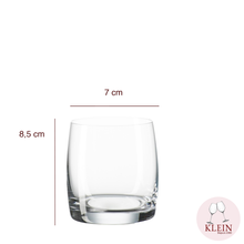 Load image into Gallery viewer, Tradition/INAO service: 6 crystal water glasses/whisky glasses Maison Klein 54120 Baccarat France
