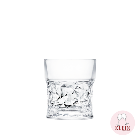 Verres à apéritif service iceman, décor glace taillé