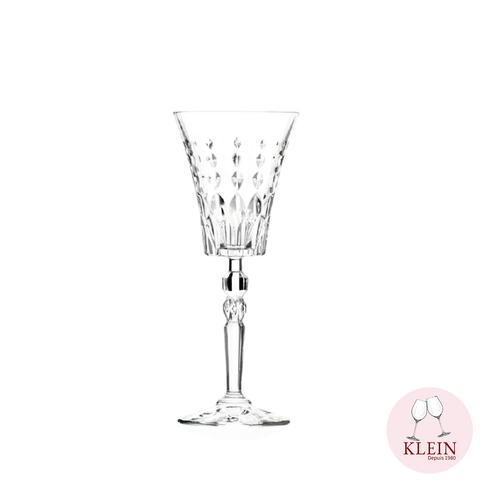 Service Concorde : 6 Crystal Champagne Flutes (21 cl) Maison Klein 54120 Baccarat France