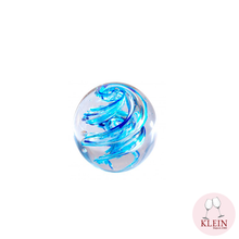 Charger l&#39;image dans la galerie, sulfure presse papier mirage bleu cristal
