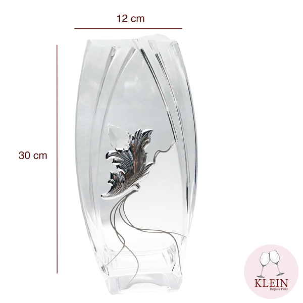 Vase Cristal Collection Éclat Modèle "Big Flower" dimensions