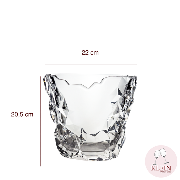 Vase modèle "Glacier" Ovale dimensions
