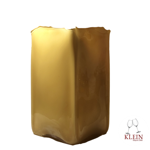 Vase Jaune Or Summer Breeze KLEIN 54120 Baccarat France