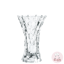 Load image into Gallery viewer, Kaléidoscope&quot; - Vase en cristal forme évasée &quot;  20cm
