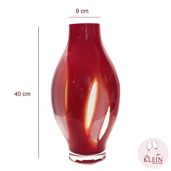 Collection le rouge et le noir vase poulpe rouge dimmensions