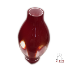 Load image into Gallery viewer, Collection le rouge et le noir vase poulpe rouge vue du dessus
