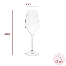 Load image into Gallery viewer, Lifestyle Service: 6 tasting wine glasses 68 cl or 52 cl in Crystal of your choice
