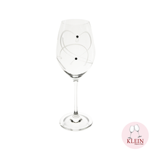 Load image into Gallery viewer, &quot;Wine Duo&quot; Couple&#39;s Box: 2 Hand-Cut Crystal Glasses 
