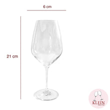 Load image into Gallery viewer, Verre dégustation de vin 43 cl  dimensions
