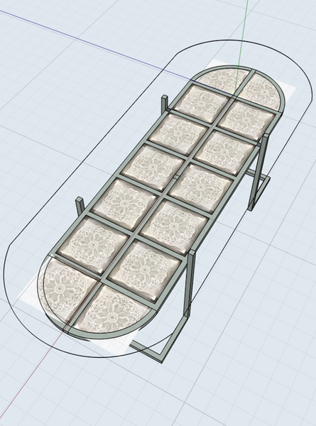 Table Manhattan: 10 Modules.