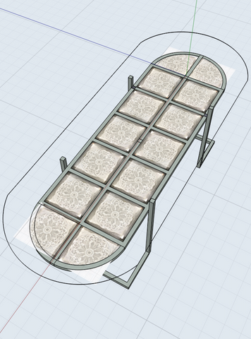 Table Manhattan: 10 Modules.