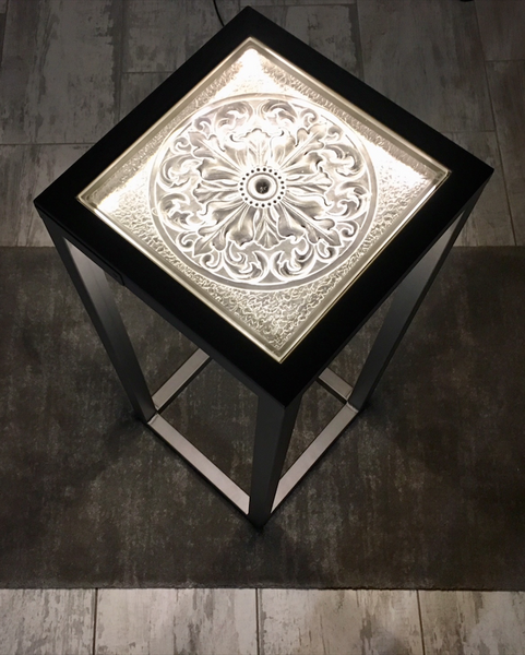 Manhattan column: Crystal and steel.