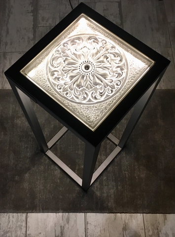 Manhattan column: Crystal and steel.