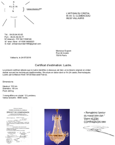 Estimation Lustre