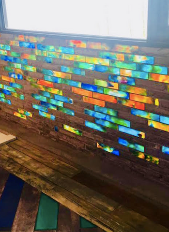 Caribbean wall.