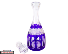 Load image into Gallery viewer, Roemer Service: Saint Petersburg Cobalt Blue Crystal Decanter Maison Klein 54120 Baccarat France
