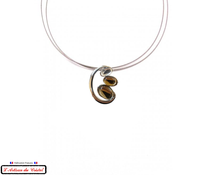 Charger l&#39;image dans la galerie, Coffret Luxe Collier Femme &quot;Bijoux Créateur&quot; Acier Inoxydable et Cristal Maison Klein : Paw

