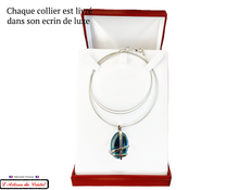 Charger l&#39;image dans la galerie, Coffret Luxe Collier Femme &quot;Bijoux Créateur&quot; Acier Inoxydable et Cristal Maison Klein : Hashtag
