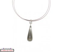Load image into Gallery viewer, Luxury Gift Set &quot;Designer Jewelry&quot; Women&#39;s Necklace Stainless Steel and Crystal Maison Klein : Starfish Red
