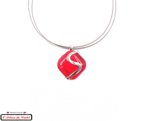 Load image into Gallery viewer, Luxury Women&#39;s Necklace Box &quot;Designer Jewelry&quot; Stainless Steel and Crystal Maison Klein: Super Quadra
