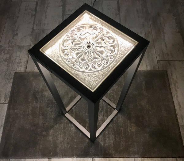 Manhattan column: Crystal and steel.