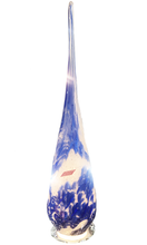 Load image into Gallery viewer, Giant Polychrome Lamp Crystal Klein Comet Blue
