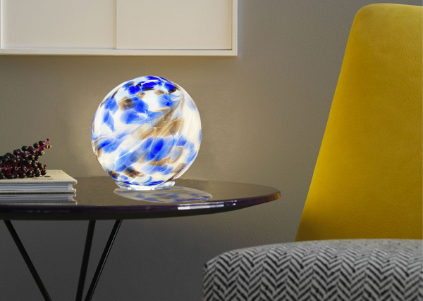 Idée de mise en place de cette lampe. Chaque pièce est unique, de par leur fabrication, il ne peut pas y avoir 2 pièces identiques