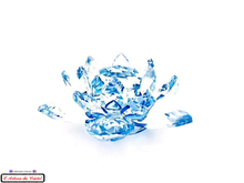 Load image into Gallery viewer, ﻿Fleur de Lotus Bleu cristal Maison KLEIN
