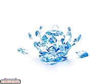 Load image into Gallery viewer, ﻿Fleur de Lotus Bleu cristal Maison KLEIN