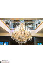 Load image into Gallery viewer, Crystal Chandelier Marie-Thérèse Style : 48 LED lights Maison Klein 54120 Baccarat France
