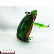 Load image into Gallery viewer, Sculpture Collection Animals Cristal &quot;Grenouille&quot; Maison Klein 54120 Baccarat France

