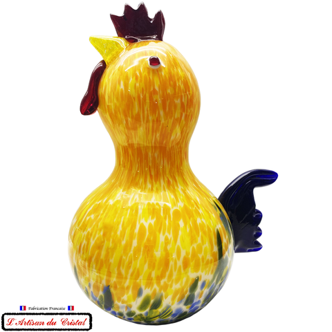 Sculpture Collection Animals "Le Coq" en Cristal Maison Klein 54120 Baccarat France