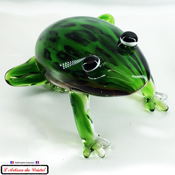 Sculpture Collection Animals Cristal "Grenouille" Maison Klein 54120 Baccarat France
