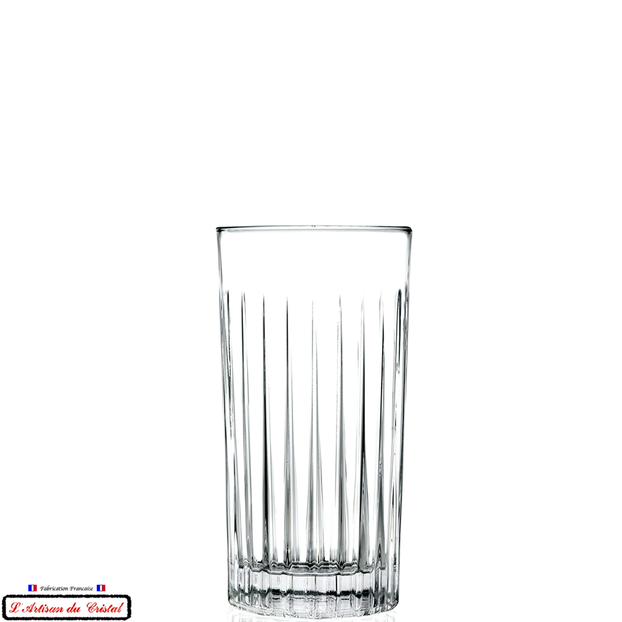 Service Concorde : 6 Verres Long Drink Cocktails en Cristal (44cl) Maison Klein 54120 Baccarat France