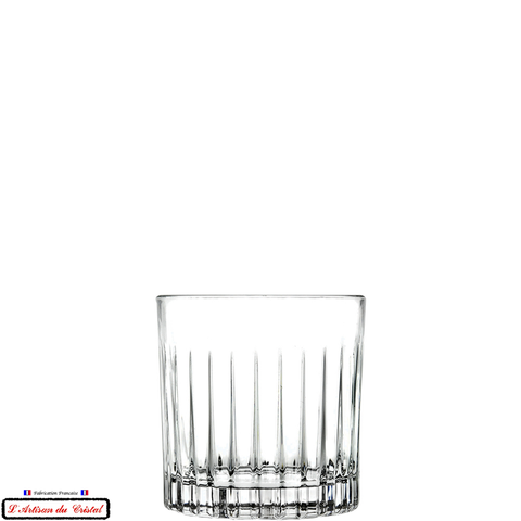 Service Concorde : 6 Verres à Whisky en Cristal (36cl) Maison Klein 54120 Baccarat France
