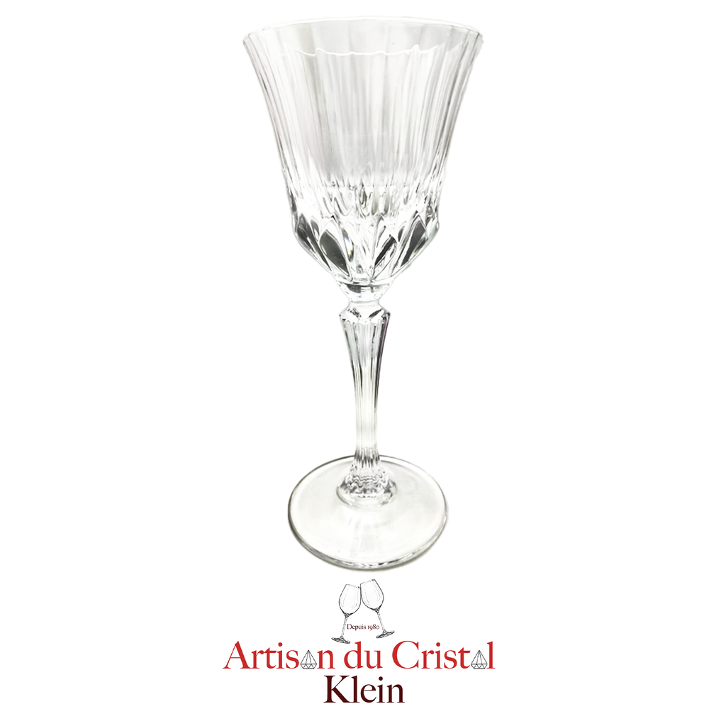 Concorde Prestige Service: 6 Crystal Water/Wine Glasses (28 cl) Maison Klein Baccarat France