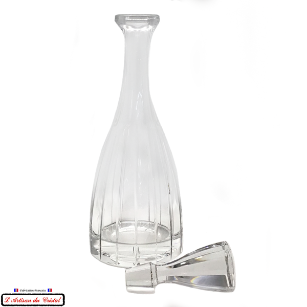 Service Concorde : Carafe à Vin en Cristal Maison Klein 54120 Baccarat France