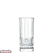 Load image into Gallery viewer, Diamond Service : Crystal Long Drink glasses (37 cl) Maison Klein 54120 Baccarat France
