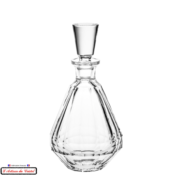 Crystal Wine/Whisky Decanter Diamond Collection "Toupie" Maison Klein54120 Baccarat France